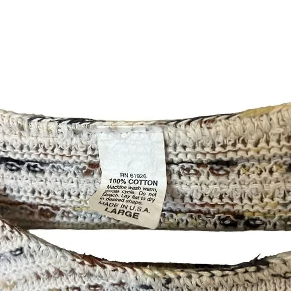 No Label 100% Cotton Scoop Neck Top - Picture 6 of 7